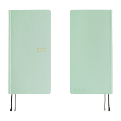 Hobonichi Techo 2027 Weeks - Paper Series: Frosty Jade