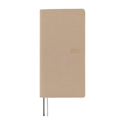 Hobonichi Techo 2027 Weeks - Smooth: Café au Lait
