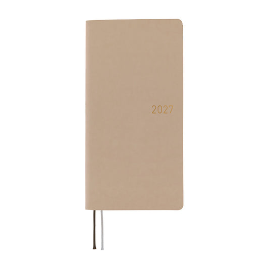 Hobonichi Techo 2027 Weeks - Smooth: Café au Lait