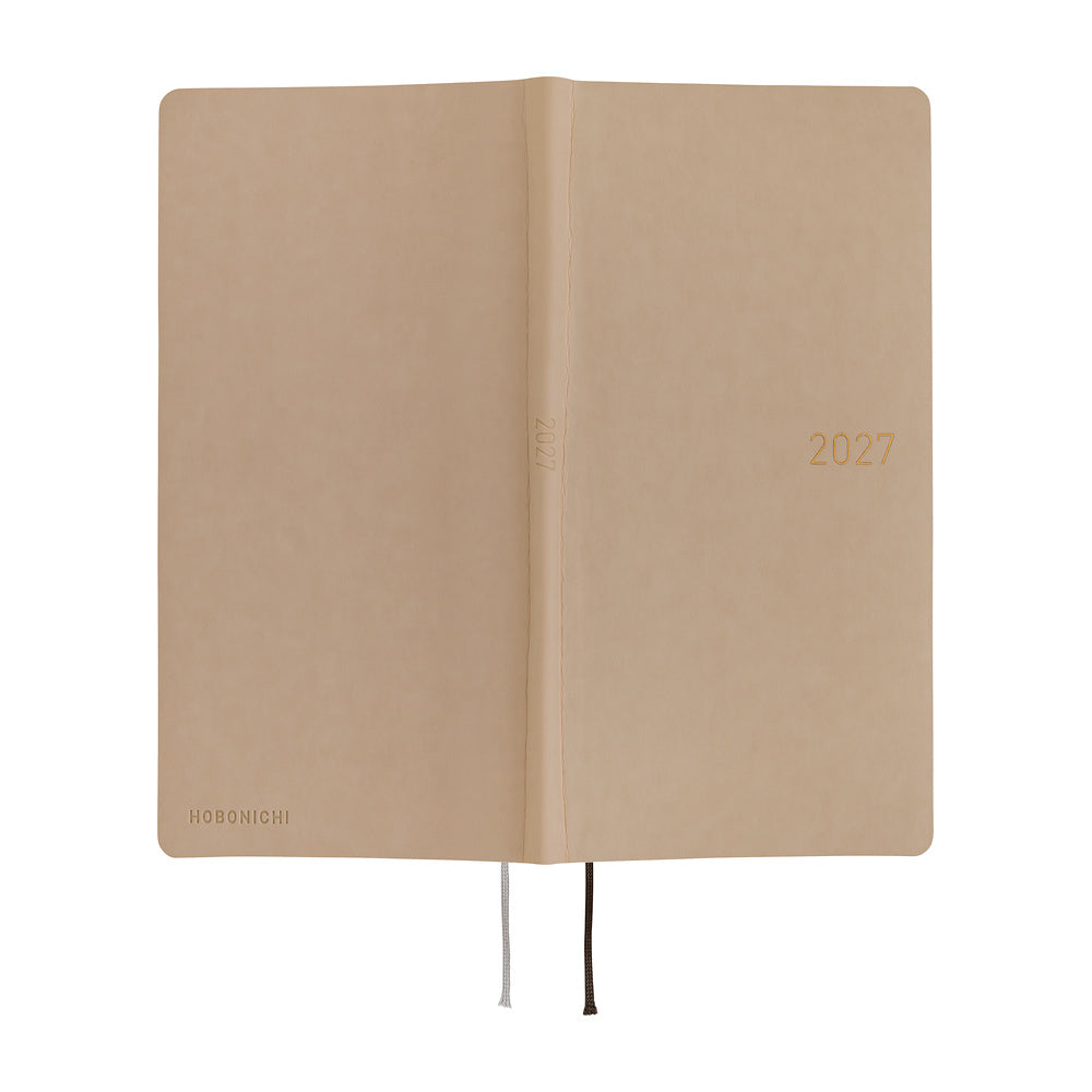 Hobonichi Techo 2027 Weeks - Smooth: Café au Lait