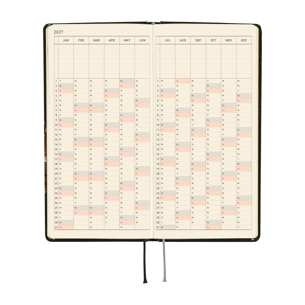 Hobonichi Techo 2027 Weeks - tanakadaisuke: Starlight