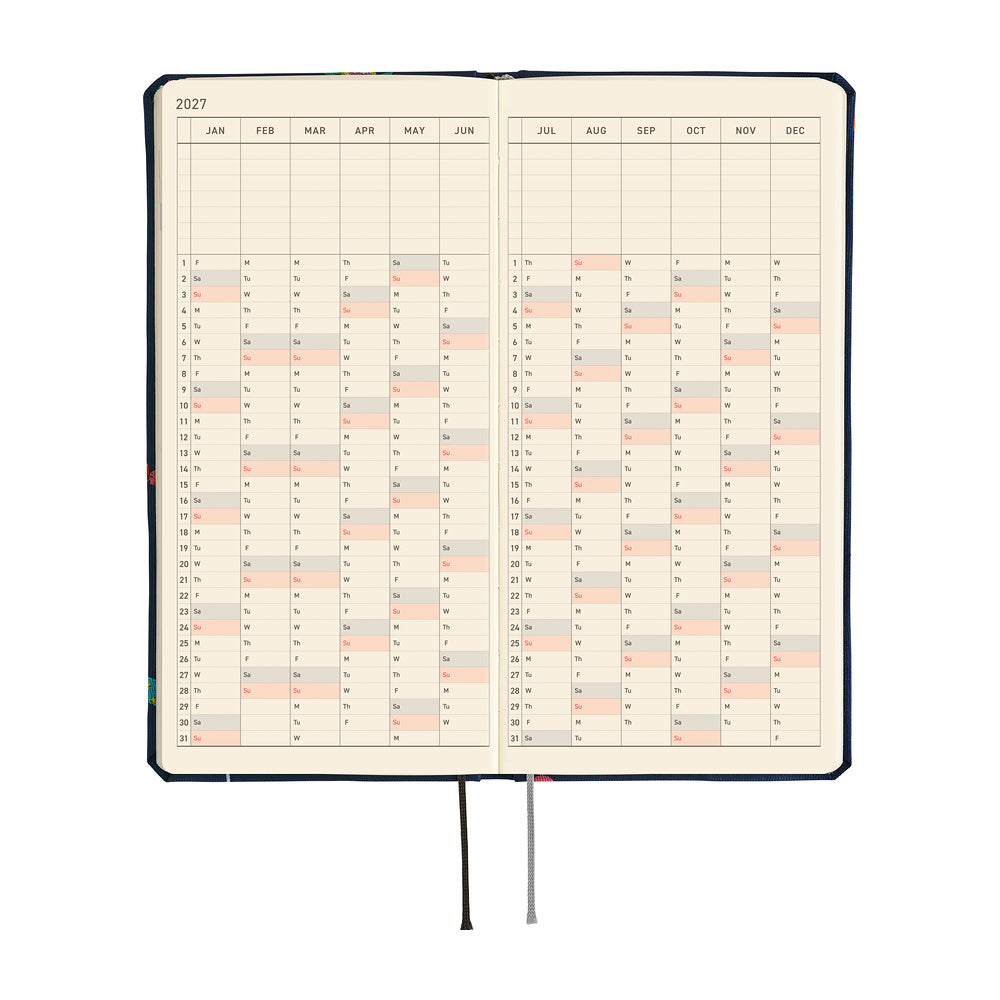 Hobonichi Techo 2027 Weeks - Bow & Tie: Candy Dream