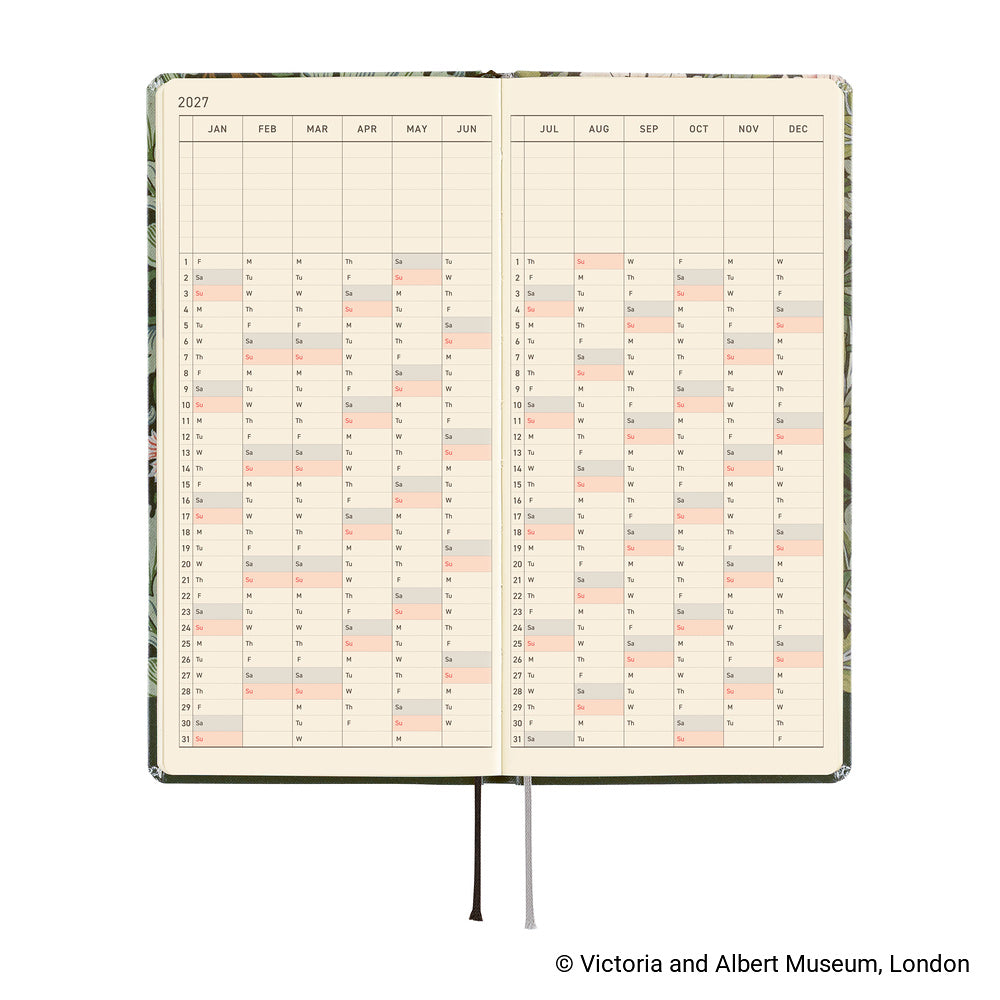 Hobonichi Techo 2027 Weeks - V&A Series: Leicester