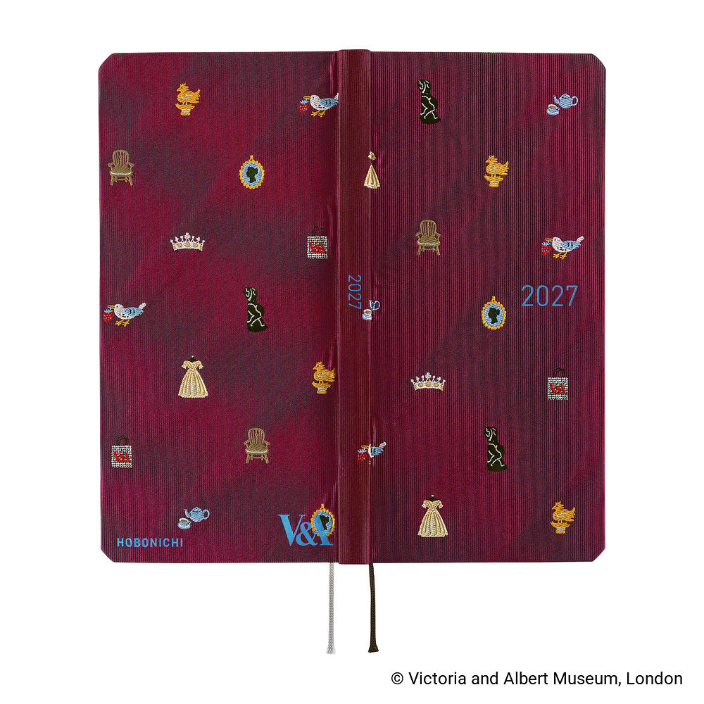 Hobonichi Techo 2027 Weeks - V&A Series: Welcome to the V&A
