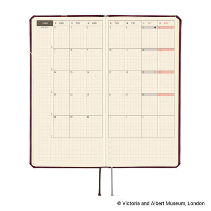 Hobonichi Techo 2027 Weeks - V&A Series: Welcome to the V&A