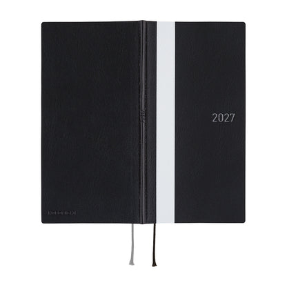 Hobonichi Techo 2027 Weeks - White Line: Black