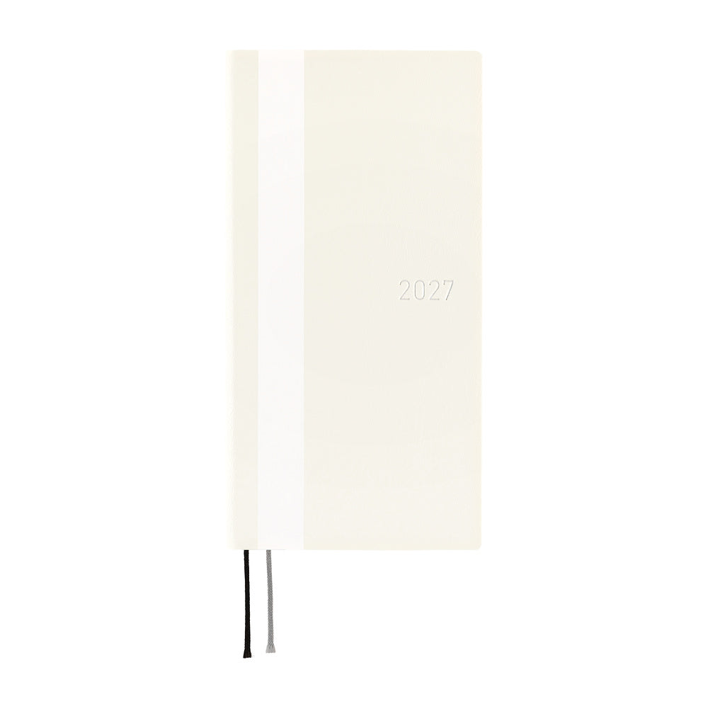 Hobonichi Techo 2027 Weeks - White Line: Ivory