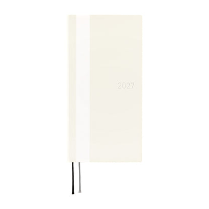 Hobonichi Techo 2027 Weeks - White Line: Ivory