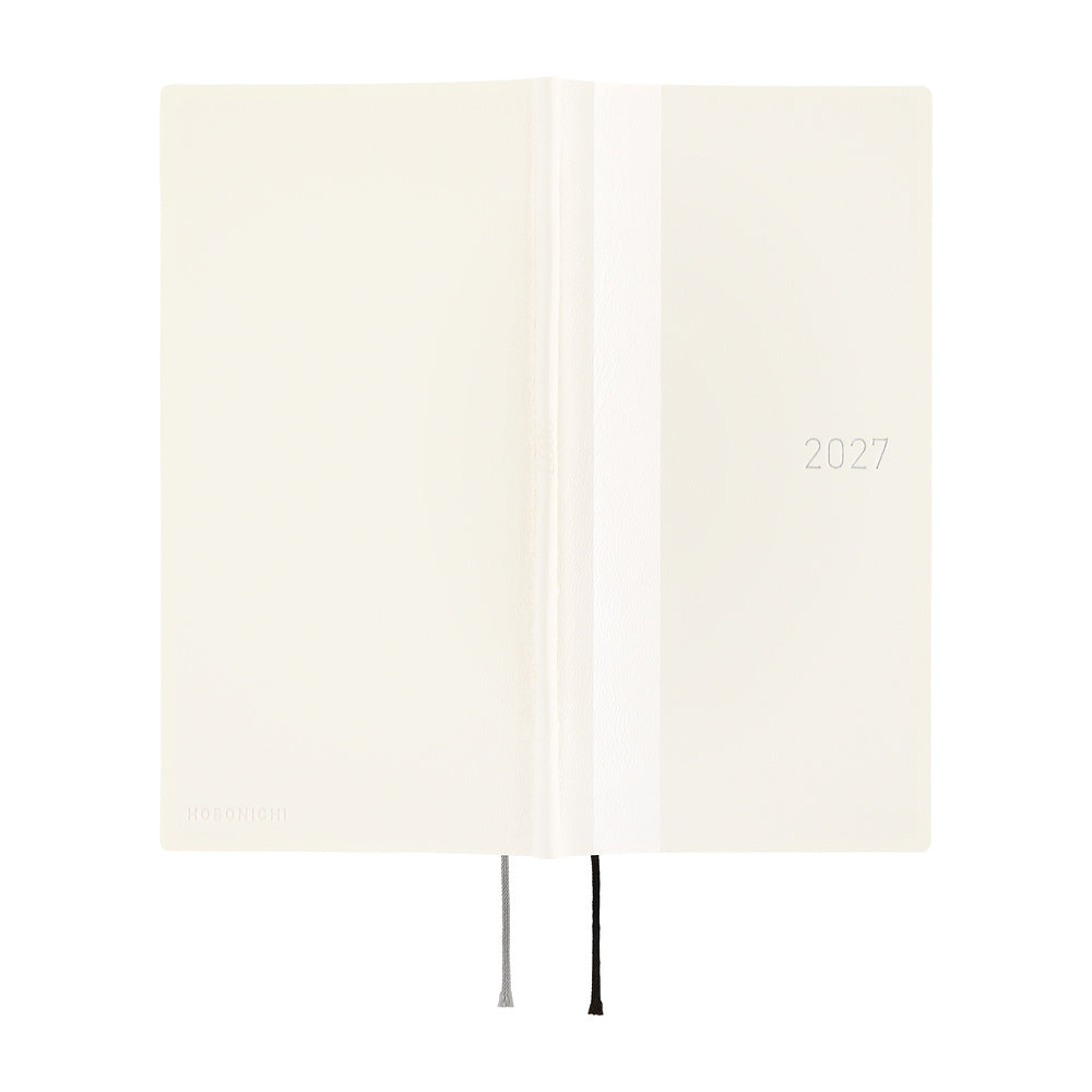 Hobonichi Techo 2027 Weeks - White Line: Ivory