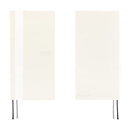 Hobonichi Techo 2027 Weeks - White Line: Ivory