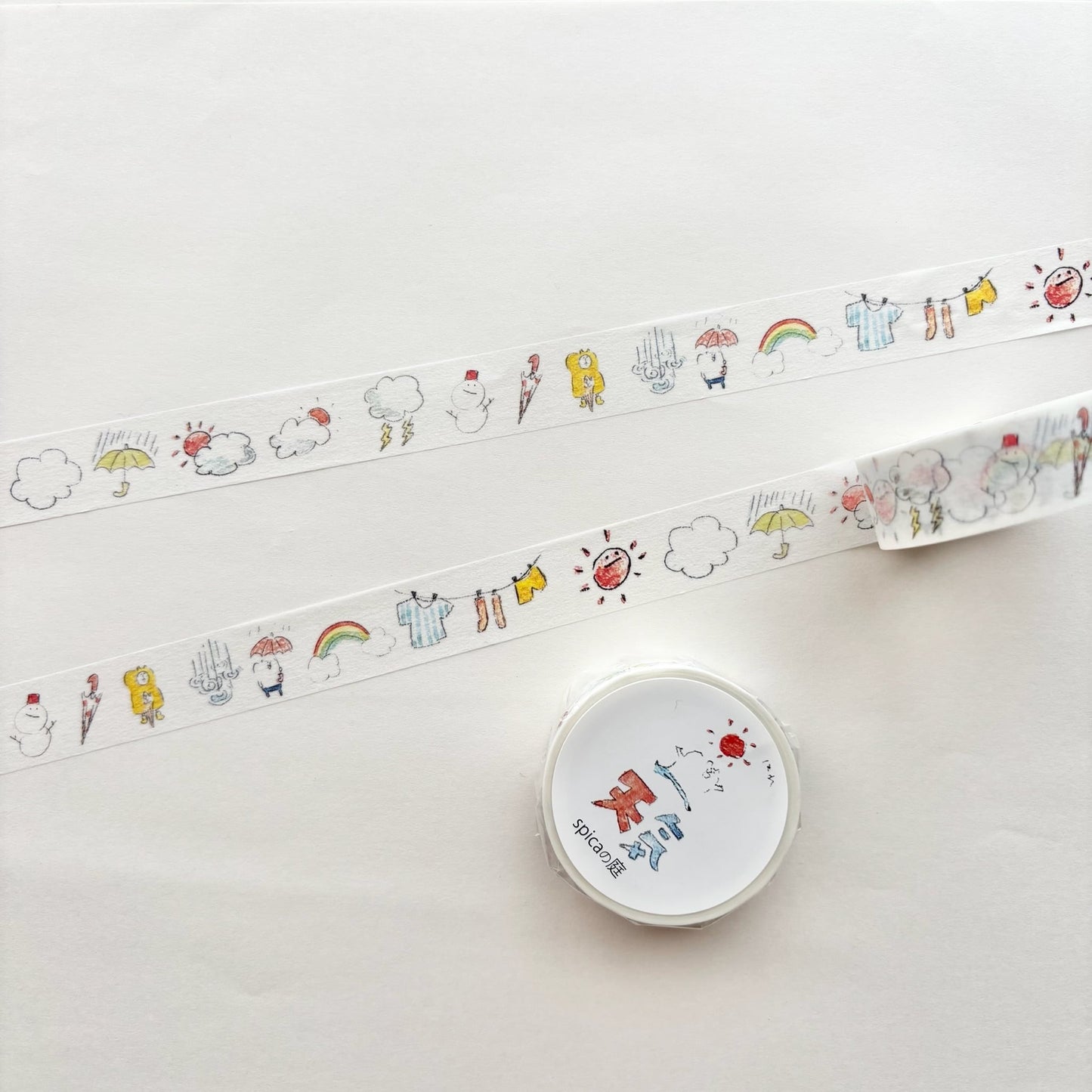 Spica Garden Washi Tape - muu-chan Series - Weather