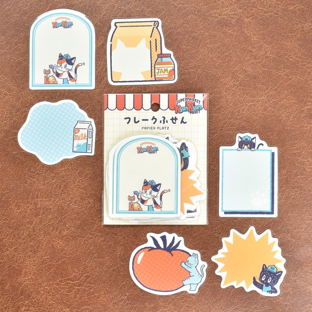 Papier Platz x ob1toy - Flake Sticky Notes - NyanNyan MART - Wednesday