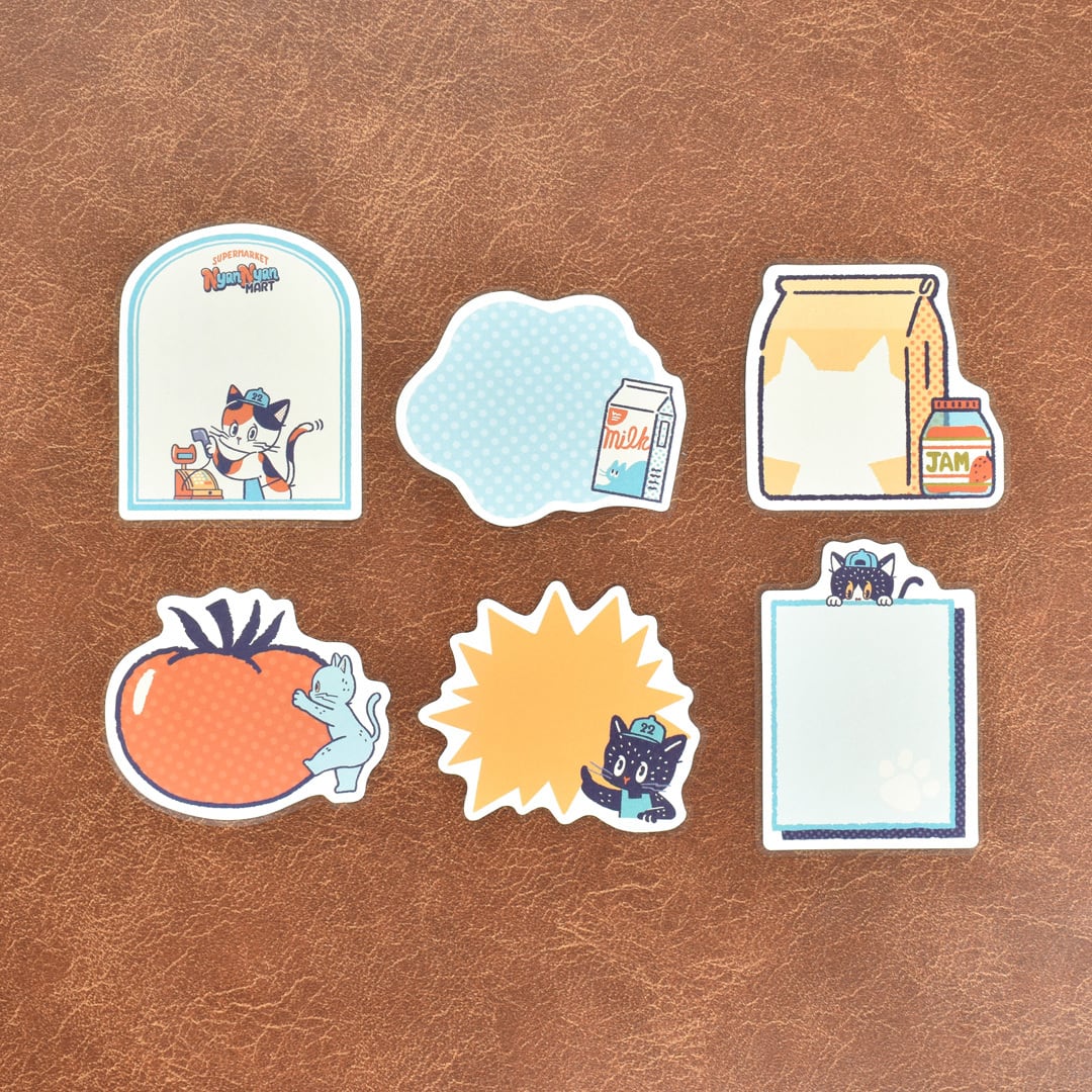 Papier Platz x ob1toy - Flake Sticky Notes - NyanNyan MART - Wednesday