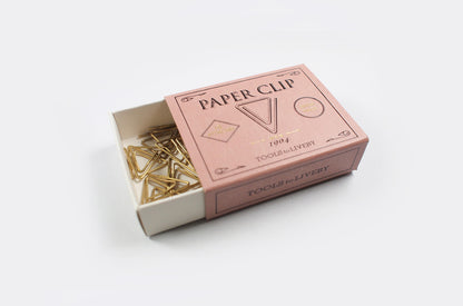 TOOLS to LIVEBY Brass Paper Clips - Box of 10