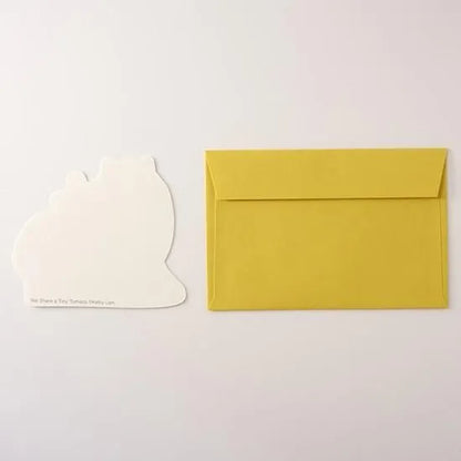Dawning Crow - Die-Cut Card - We Share a Tiny Tomato