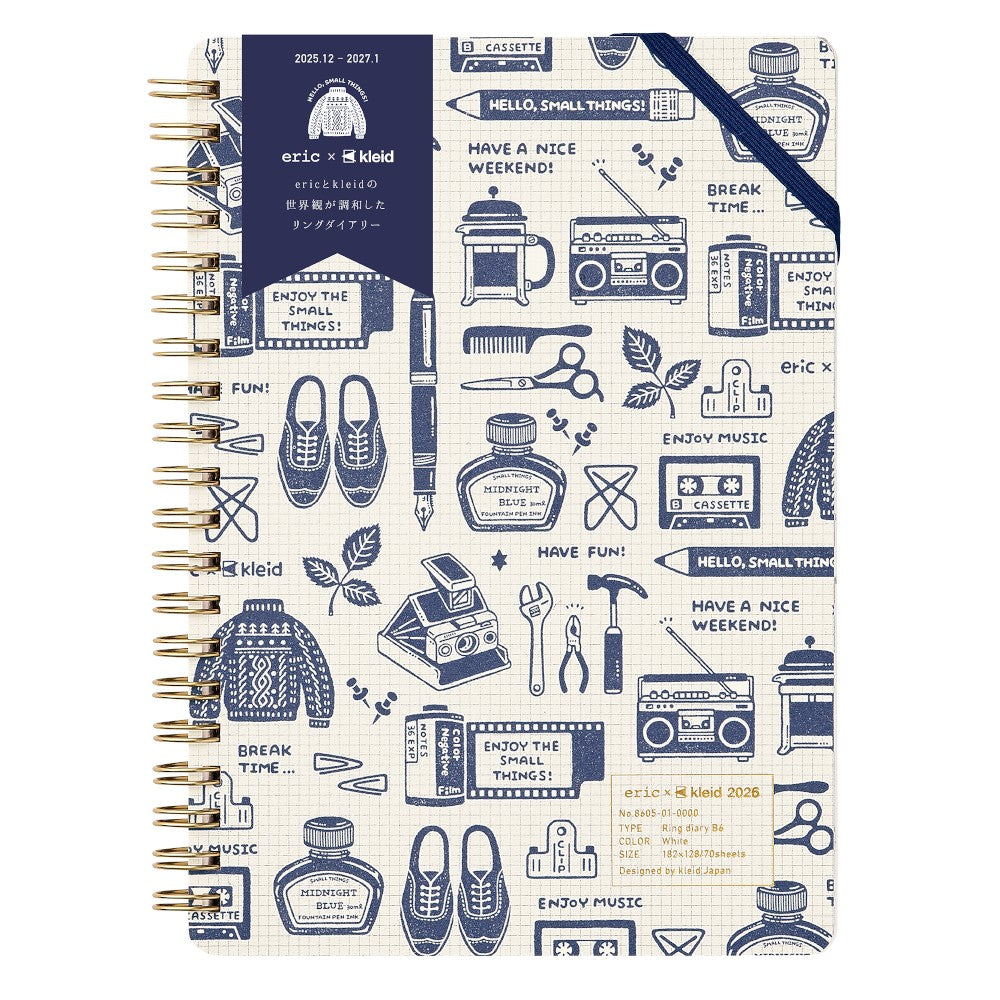 Kleid x Eric Small Things 2026 B6 Planner