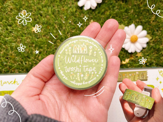 Okeya Stationery Co. - Washi Tape - Wildflower