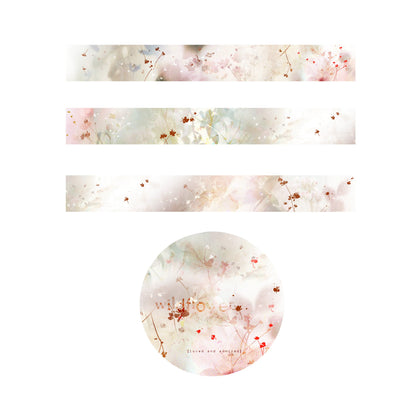 mikan manta - Washi Tape -  Wildflower