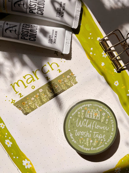 Okeya Stationery Co. - Washi Tape - Wildflower
