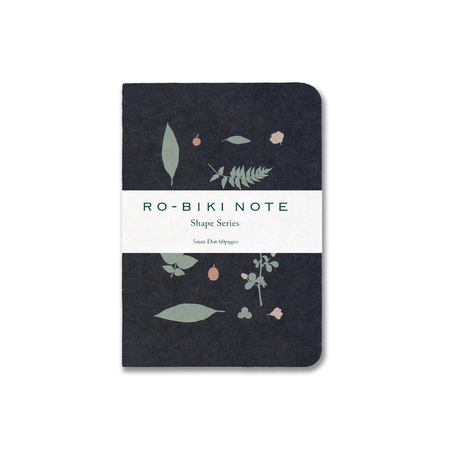 Ro-Biki Notebook - Shape Series - Wild Plants