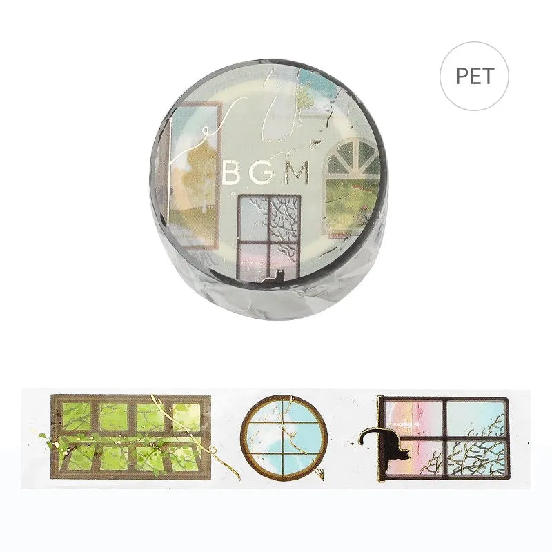 BGM Foil Clear Tape - Standard Life Series - Window Scenery