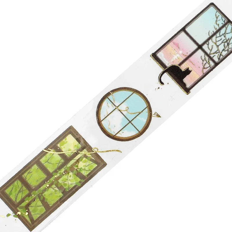 BGM Foil Clear Tape - Standard Life Series - Window Scenery