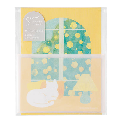 Maruai - SUU Vol. 1 - Mini Letter Set - Cat by the Window