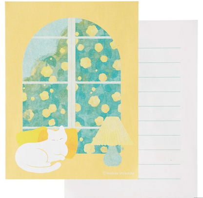Maruai - SUU Vol. 1 - Mini Letter Set - Cat by the Window