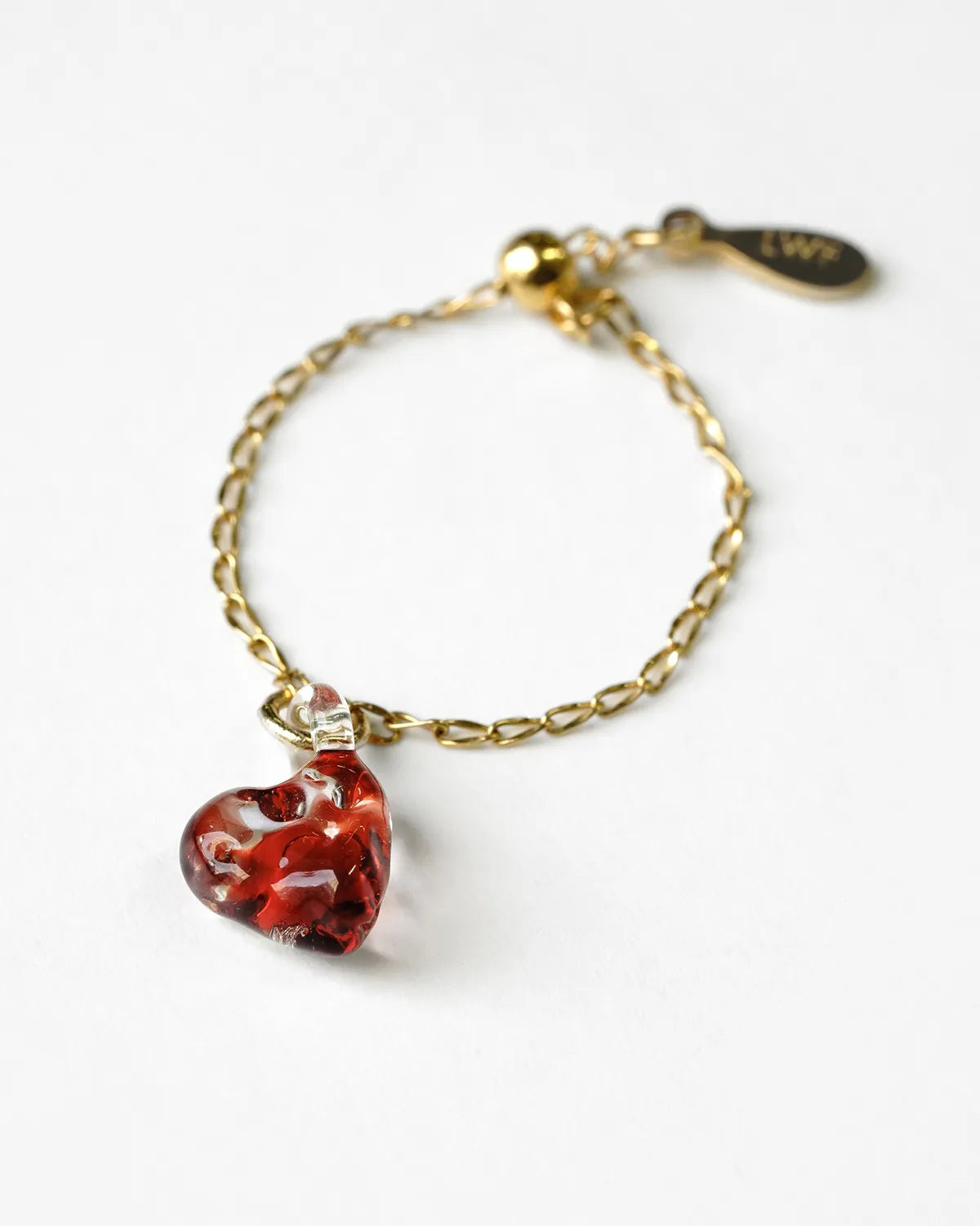 HARIO Lampwork Factory - Glass Ring - Winkheart Rouge - Limited Edition