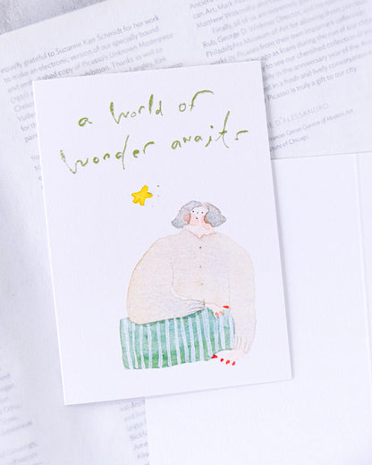 dodolulu - Encouragement Card - Wonder Awaits