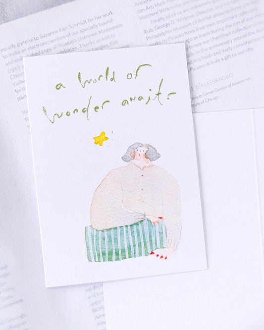 dodolulu - Encouragement Card - Wonder Awaits