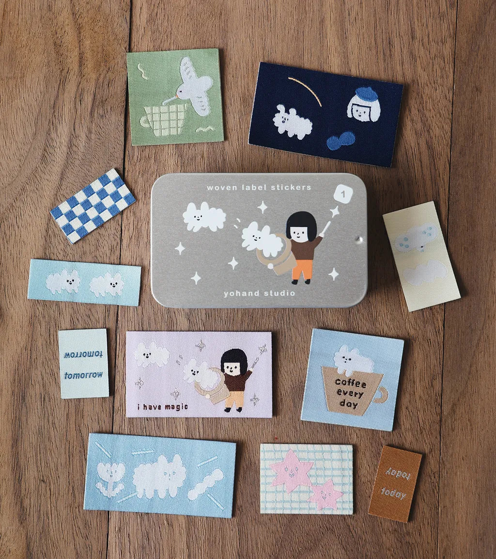 Yohand Studio - Woven Fabric Sticker Set - Yohand Supergirl