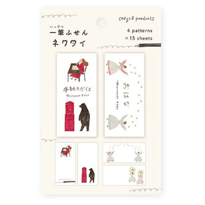 Cozyca x Necktie - Ippitsusen Sticky Notes - I'll Write a Letter, Ohana