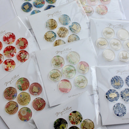 Myrtilles Atelier - Wax Seal Stamp Stickers - Mix