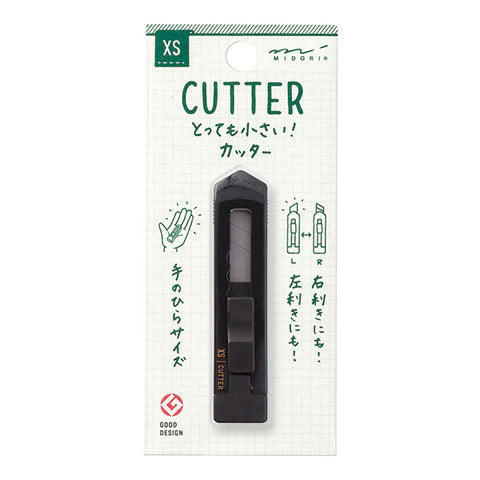 Midori XS Stationery - Cutter - Black