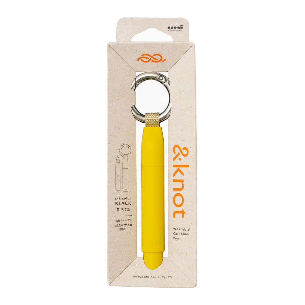 Uni x &knot - Carabiner Jetstream Ballpoint Pen - 0.5mm