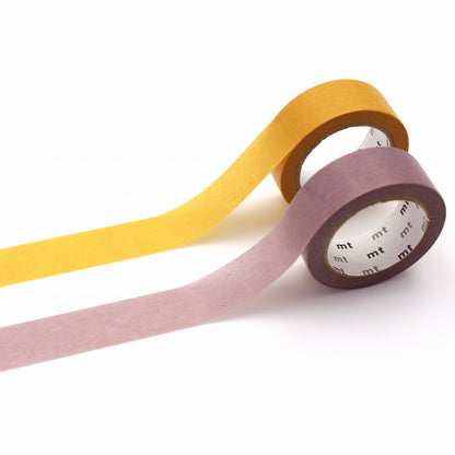 mt Washi Tape - Set of 2 - Yellow x Lavender