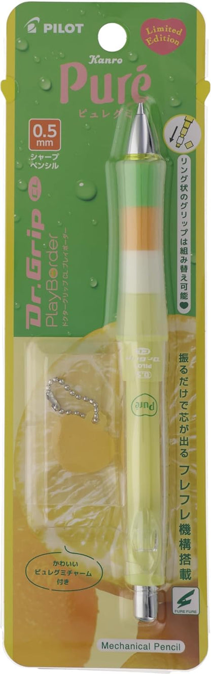 Pilot Dr. Grip CL PlayBorder Mechanical Pencil with Charm - 0.5mm - Puré Collaboration