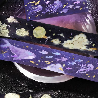 BGM Foil Washi Tape - Sora Zukan Vol. 2 Series - Yonagi