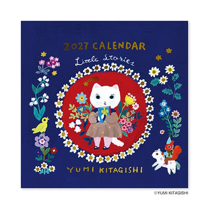 Shinnippon x Yumi Kitagishi - 2027 Mini Wall Hanging Calendar