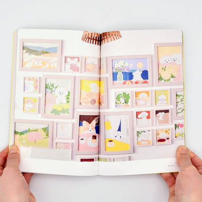 Natsumi Teraoka - Zine - Journey: The Traveling Natsumi Teraoka's Many Dogs Exhibition