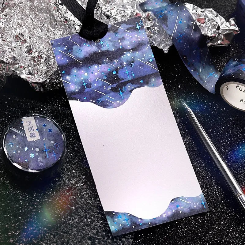 BGM Foil Washi Tape - Sora Zukan Series - Galaxy