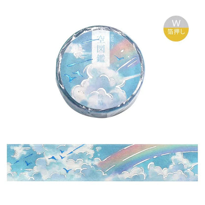 BGM Foil Washi Tape - Sora Zukan Series - Rainbow